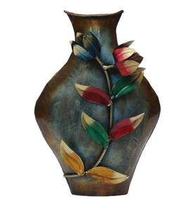 Jarrón de Flores Metálico Hecho a Mano, Ecológico, de Diseño Moderno, para Decoración de Mesa, de Alta Calidad y Durabilidad - Product Image 4