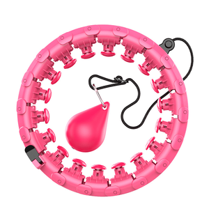 Faja Reductora de Cintura Rosa, 42-44 cm, Equipo de Entrenamiento Mecánico para Pérdida de Peso, Unisex, Estilo Anillo - Product Image 4