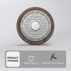 Penyegar Udara Mobil Black Walnut Liquid Freesia Perfume <span class=keywords><strong>Car</strong></span> Diffuser Vent <span class=keywords><strong>Clip</strong></span> dengan Penguapan Alami - Product Image 4