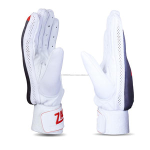 ZAP Velocity Tennis Cricket Batting Gloves Polyester High Ventilation Air Mesh Hexa <b>Grip</b> Silicon Matrix Strong <b>Control</b> - Product Image 2
