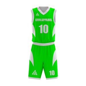 Ensemble maillot et short de basketball en mesh, séchage rapide, vêtements de sport, fabrication sur mesure, commande en gros, marque privée, usine - Product Image 1