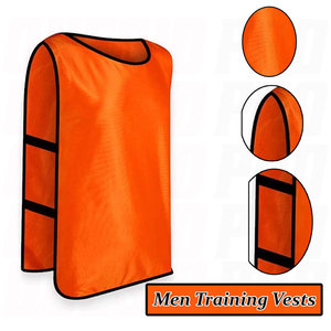 High Quality Waterproof Windproof Breathable <b>Soccer</b> Training Vest Bibs Durable Canvas Sports Football Training Gear Lightweight - Product Image 4