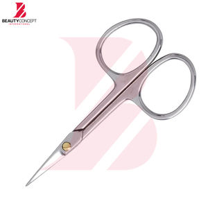 Tijeras de Manicura de Punta Fina de la Más Alta Calidad, Herramienta de Acero Inoxidable para Recortar Cutículas, para el Cuidado Profesional de las Uñas - Product Image 2