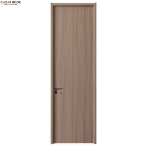 Porte en bois massif MDF de style américain contemporain, résistante à l'eau, ignifuge, insonorisante, pour appartement, villa, chambre à coucher - Product Image 1