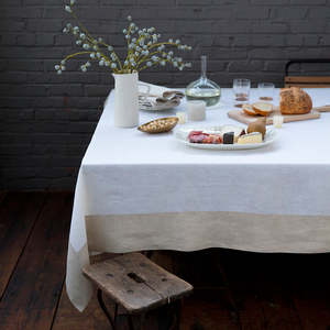 Mantel Hamptons, Cubierta de Mesa Elegante para Experiencias Gastronómicas Sofisticadas - Product Image 3