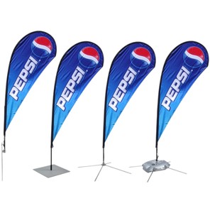 Bandera Decorativa en Forma de Lágrima con Plumas, Impresión Digital en Poliéster, Mástil de Aluminio Portátil, Bolsas de Embalaje para Pancartas Promocionales para Exteriores - Product Image 6