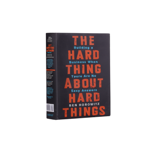 สิ่งที่ยากลำบากเกี่ยวกับสิ่งที่ยากลำบาก โดย เบน โฮโรวิตซ์ พิมพ์หนังสือปกอ่อนแบบกำหนดเอง - Product Image 2