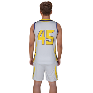 Custom Men's Volleyball Competition Uniforms Performance Sportswear Custom name and number Jersey and <b>Shorts</b> Set for Game - Product Image 2