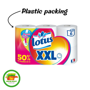 Vente en gros de sacs d'emballage en plastique PE personnalisés pour papier toilette, fournisseur du Vietnam - Product Image 5