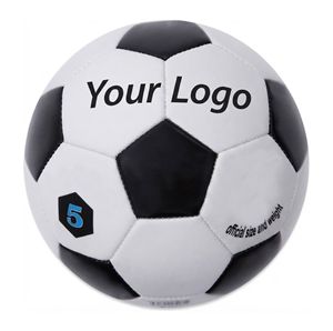 Ballon de football en PVC avec logo personnalisé, modèle NQS-FBS-313, 0,4-0,45 kg, toutes tailles, cousu à la machine/à la main, résistant à l'usure, multicolore, pour extérieur - Product Image 4