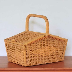 Picnicware wholesale natural rattan <b>basket</b> <b>hamper</b> <b>wicker</b> picnic <b>baskets</b> food carrier <b>hampers</b> - Product Image 1