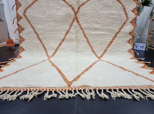 Tapis noué KNOT RUG, design moderne luxueux brodé, tapis de prière en laine et soie noué à la main, résistant aux taches, toutes tailles, décoration de salon, décoration de la maison - Product Image 5