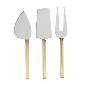 Accessoires de service gastronomiques haut de gamme, collection de couteaux à fromage en acier inoxydable - Product Image 6