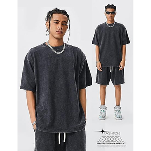 Mens Washed Olive <b>Green</b> Regular Fit T-Shirt 100% Cotton Crew Neck Casual Streetwear Quick Dry Custom Private Label - Product Image 3