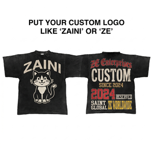 Camiseta de Hombre Lisa, 230 g/m², 100% Algodón, Gruesa, Personalizable con Serigrafía, OEM ODM, Corte Holgado, Cuello Redondo, Manga Corta - Product Image 1