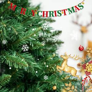 Árbol de Navidad de PVC Ignífugo Premium de 6 Pies con 7 Capas y 976 Puntas de Ramas - Product Image 3