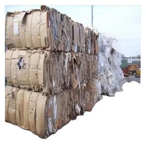 Old Corrugated Carton <b>Waste</b> <b>Paper</b> Scraps Recyclable OCC Material for Sustainable Use - Product Image 1