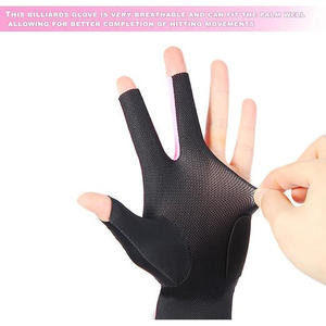 Guante de Billar de 3 Dedos para Mano Izquierda, Duradero, con Doble Costura, para Snooker, Tamaños Populares para Hombres y Mujeres - Product Image 5