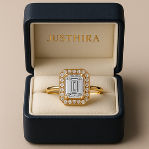 High Demand Affordable VVS Radiant Cut Diamond Ring Women Ideal for Daily Wear Gifts and Fashion Accessories Available for Sale - Product Image 1