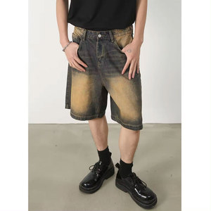 Shorts en jean pour hommes personnalisés tendance 2026 – Vente en gros – Haute qualité – Conception et logo personnalisés acceptés - Product Image 2