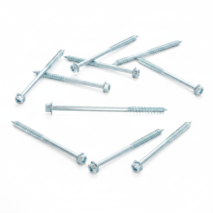 Tornillos de Techo Industriales de Acero al Carbono con Certificación BIS, Galvanizados en Zinc, Métricos/Pulgadas, DIN/ANSI, Clase 4.8 6.8, Cabeza Hexagonal PDC, Venta al Por Mayor - Product Image 1