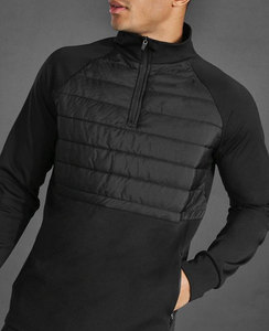 Vente en gros Nouveau design Style Vente chaude Haute qualité Automne Veste bomber en toile personnalisée pour homme Respirante Imperméable à capuche matelassée - Product Image 3