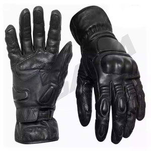 Custom Breathable <b>Touch</b> <b>Screen</b> Full Finger Eco-Friendly Lightweight Motorcycle Racing Leather <b>Gloves</b> Hook Loop Closure Cycling - Product Image 1