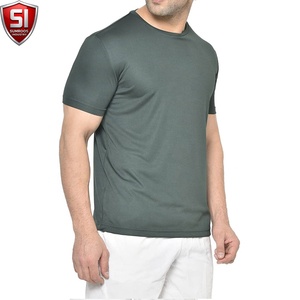 เสื้อยืดสตรีทแวร์ผู้ชายคุณภาพสูง แขนสั้น ทรงปกติ ผ้าสแปนเด็กซ์/โพลีเอสเตอร์ น้ำหนักเบา ผ้าเนื้อดี แห้งเร็ว - Product Image 3