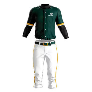 Uniforme de Béisbol para Hombre Elite Sportswear, Servicio OEM, Personalizable, Tela Transpirable Avanzada, Conjunto de Jersey y Pantalones Cortos Deportivos de Secado Rápido - Product Image 1