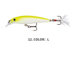 Señuelo de Pesca de Agua Salada, 80 mm, 7 g, ABS, Múltiples Colores, Cebo de Pesca, Señuelos de Pesca Flotantes para Lubina - Product Image 6