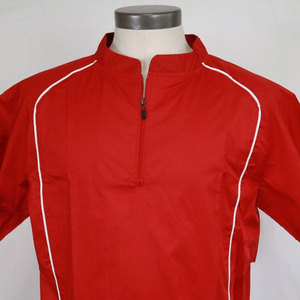 Custom Logo Baseball Cage Jacket Short Sleeve <b>Athletic</b> Practice Top In Unique Style And Best Quality - Product Image 4
