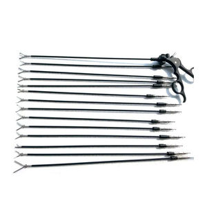 Pinzas de agarre laparoscópicas desmontables, juego de instrumentos quirúrgicos manuales de acero inoxidable, varios tamaños, alta calidad - Product Image 1