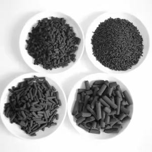 Carbón Activado Granular Fabricado en India a Base de Cáscara de Coco, Agente Auxiliar Textil Adsorbente, Plastificante para Cuero, 20kg/saco - Product Image 1