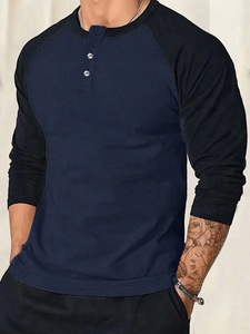 Suéter de Punto Gris para Hombre Ever Glow, Cuello Redondo, Detalles en las Mangas, Corte Regular, Ropa Casual de Invierno, 100% Algodón con Forro Polar - Product Image 2
