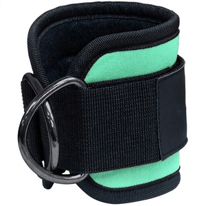 Correas de Tobillo para Levantamiento de Pesas con Logotipo Personalizado, Correas de Tobillo Ajustables de Neopreno con Material de Acero - Product Image 3