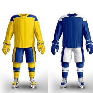 Team Street Fashion Ice Hockey Jersey Digital Printed Breathable <b>Lace</b> Mesh Uniform 2026 Best Design Front Logo - Product Image 4