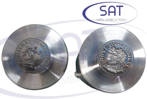SAT Jewelry Troquel de Joyería Floral de Lujo en Oro y Plata para Monedas Conmemorativas Personalizadas, para Malasia, Tailandia, Dubái, Francia - Product Image 5