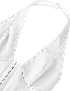 Débardeur en similicuir PU pour femme, vente en gros, personnalisable avec logo, OEM ODM, sans manches, coupe ajustée, fournisseur direct d'usine - Product Image 3