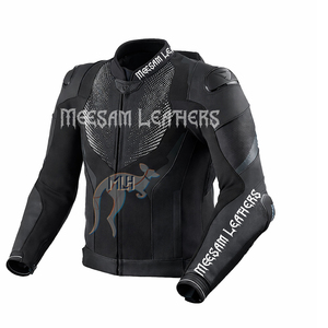 Leather <b>Racing</b> <b>Jackets</b> for Motorbikes Premium Quality Kangaroo Cowhide Milled Made in Pakistan Motorbike Wear Perforated - Product Image 1