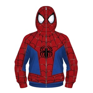 Sudadera con Capucha de Hombre con Estampado de Spider-Man por Transferencia Térmica, Sudadera de Forro Polar para Invierno, Transpirable, Antiencogimiento, Anti-UV, Ecológica y Personalizable - Product Image 5