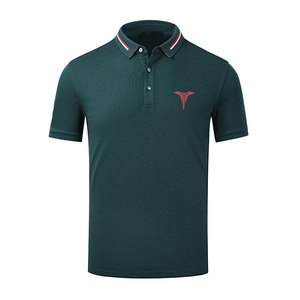 Camisas de Lona Sólida para Hombre a Precio de Fábrica, Transpirables, 100% Algodón, Manga Corta, Estilo Casual - Product Image 1