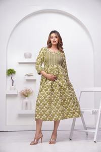 Vestido de Maternidad Casual Premium para Mujer, Vestido Moderno para Uso Diario al Mejor Precio - Product Image 4