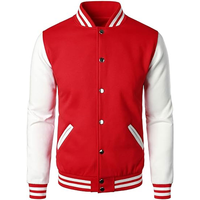 Veste universitaire personnalisée de haute qualité pour hommes, col montant, logo frontal, patchwork camouflage, couleur unie, coupe-vent, respirante, hiver