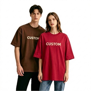 เสื้อยืดโอเวอร์ไซส์วินเทจฟอกสี  สำหรับผู้ชายและผู้หญิง  แบบฟอกกรด  เนื้อผ้าหนา - Product Image 3