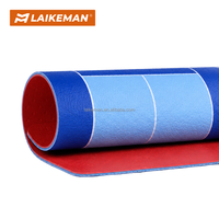 Revêtement de sol portable pour terrain de pickleball, en PVC enduit d'acrylique, préfabriqué, pour les clubs et les tournois