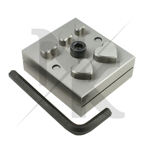 Professional Heart Shape Metal Disc Cutter Punching Set For Jewelry Making Goldsmith Sheet Blanking <b>Tool</b> Hardened Steel Punching - Product Image 4