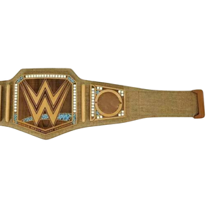 Ceinture de champion WWE Premium, ceinture de lutte dorée avec logo W emblématique, design personnalisé de haute qualité pour collectionneurs et fans - Product Image 6