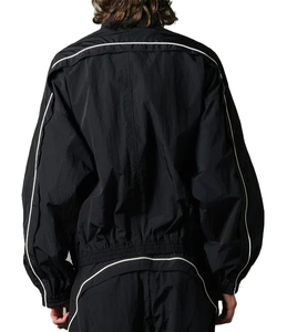 Men's Outdoor Nylon Coated Stand Collar Wind Resistant Breathable <b>Running</b> Track <b>Jacket</b> OEM <b>Lightweight</b> - Product Image 4