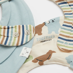 Bavoirs pour bébé personnalisés, motifs colorés et mignons, lingettes pour bébé, bandanas d'alimentation pour bébé, bavoirs en coton imperméables pour bébé - Product Image 2