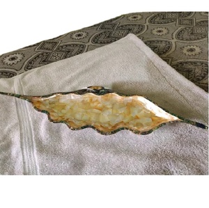 ชามทรงใบไม้ฝังแม่มุก สําหรับตกแต่งบ้าน ดูเรียบง่ายและน่าสนใจในราคาไม่แพง - Product Image 1